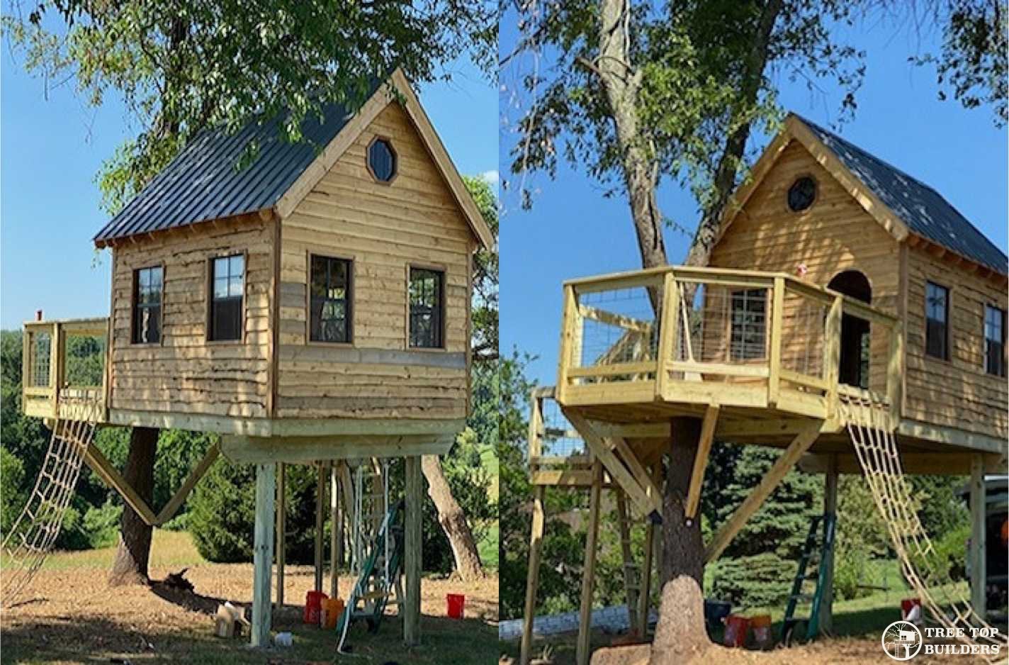 Tree Top Builders2 - Pennsylvania Treehouse