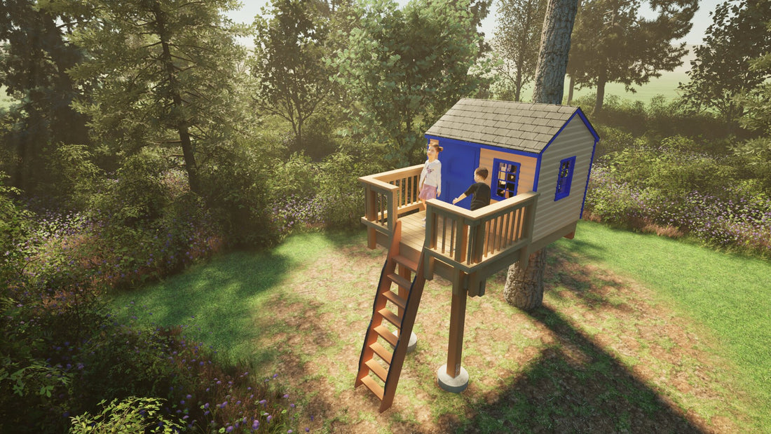 Tree Top Playhouse CABIN - 6&