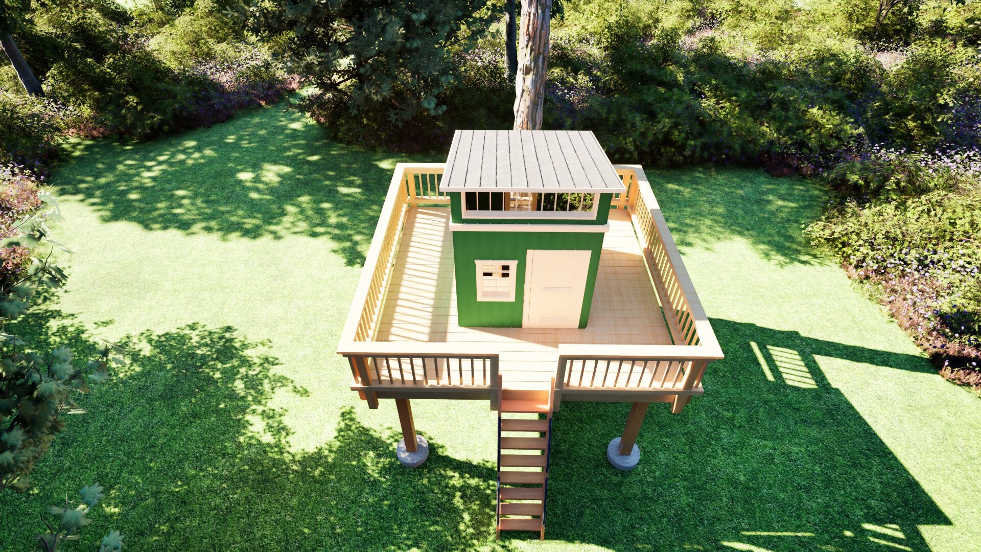 Tree Top Playhouse LODGE XL - 12&