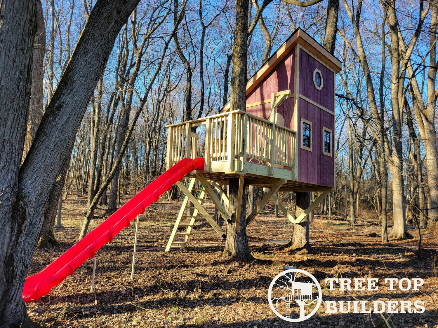 Tree Top Builders18-Pennsylvania-Treehouse