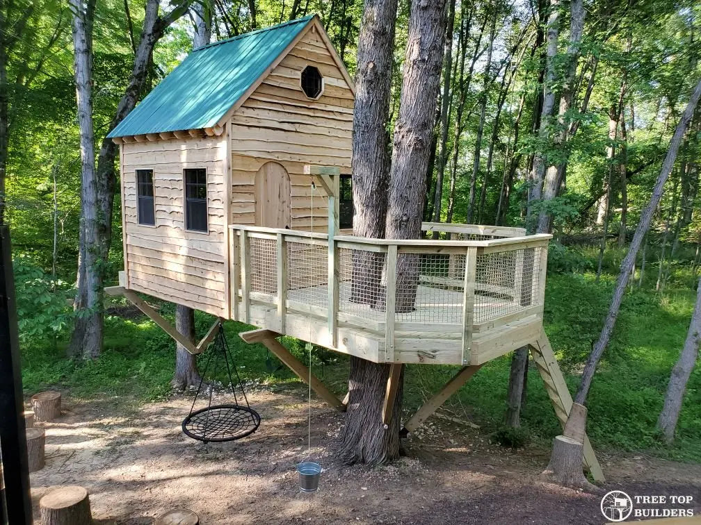 2 - Maryland Treehouse 2 - Maryland Treehouse - Tree Top Builders