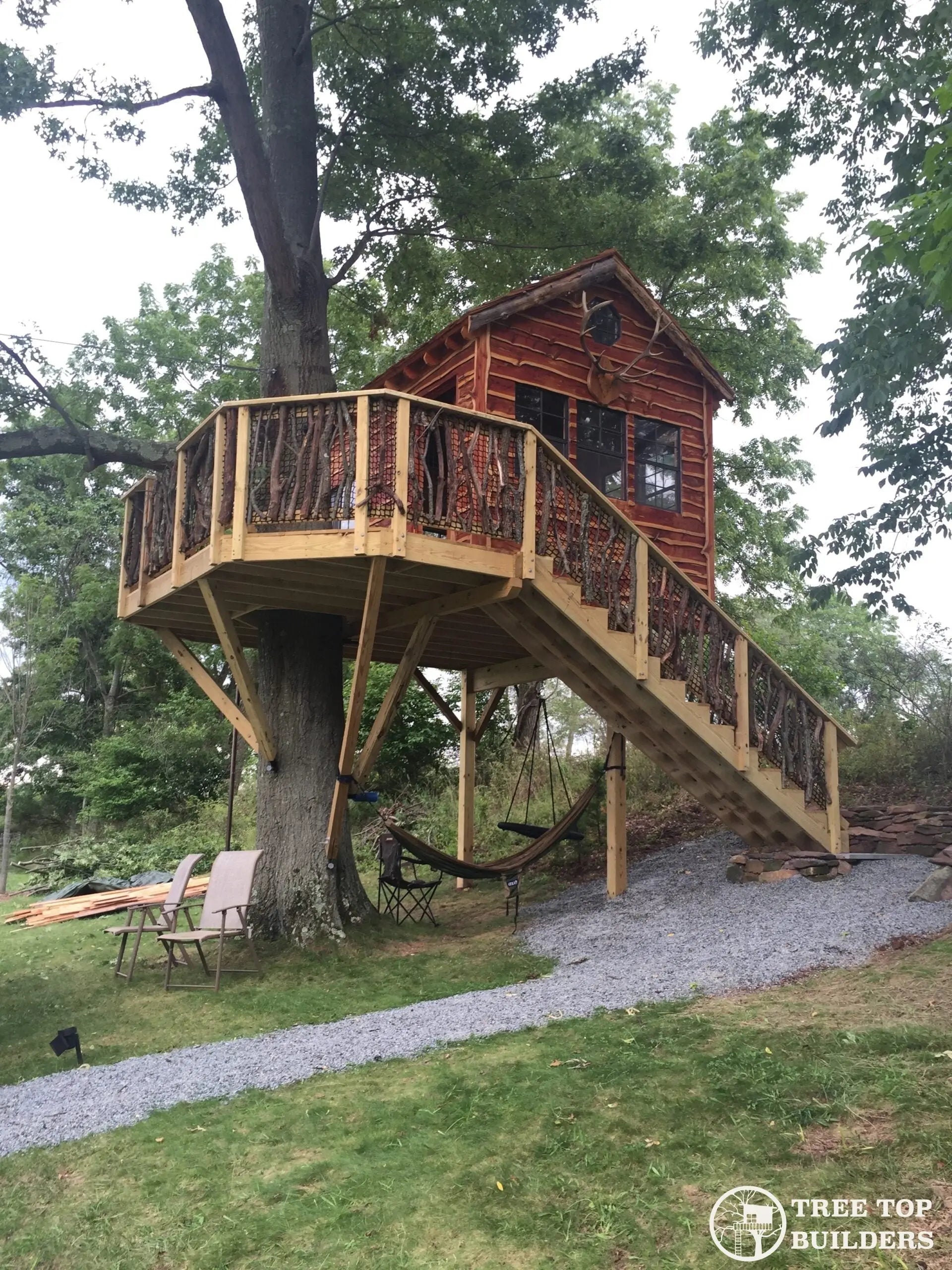 Tree Top Builders5 - New Jersey Treehouse