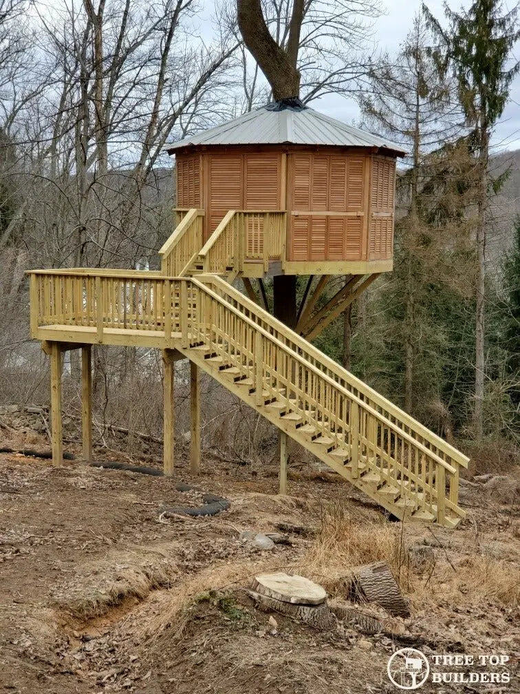 Tree Top Builders8 - Pennsylvania Treehouse