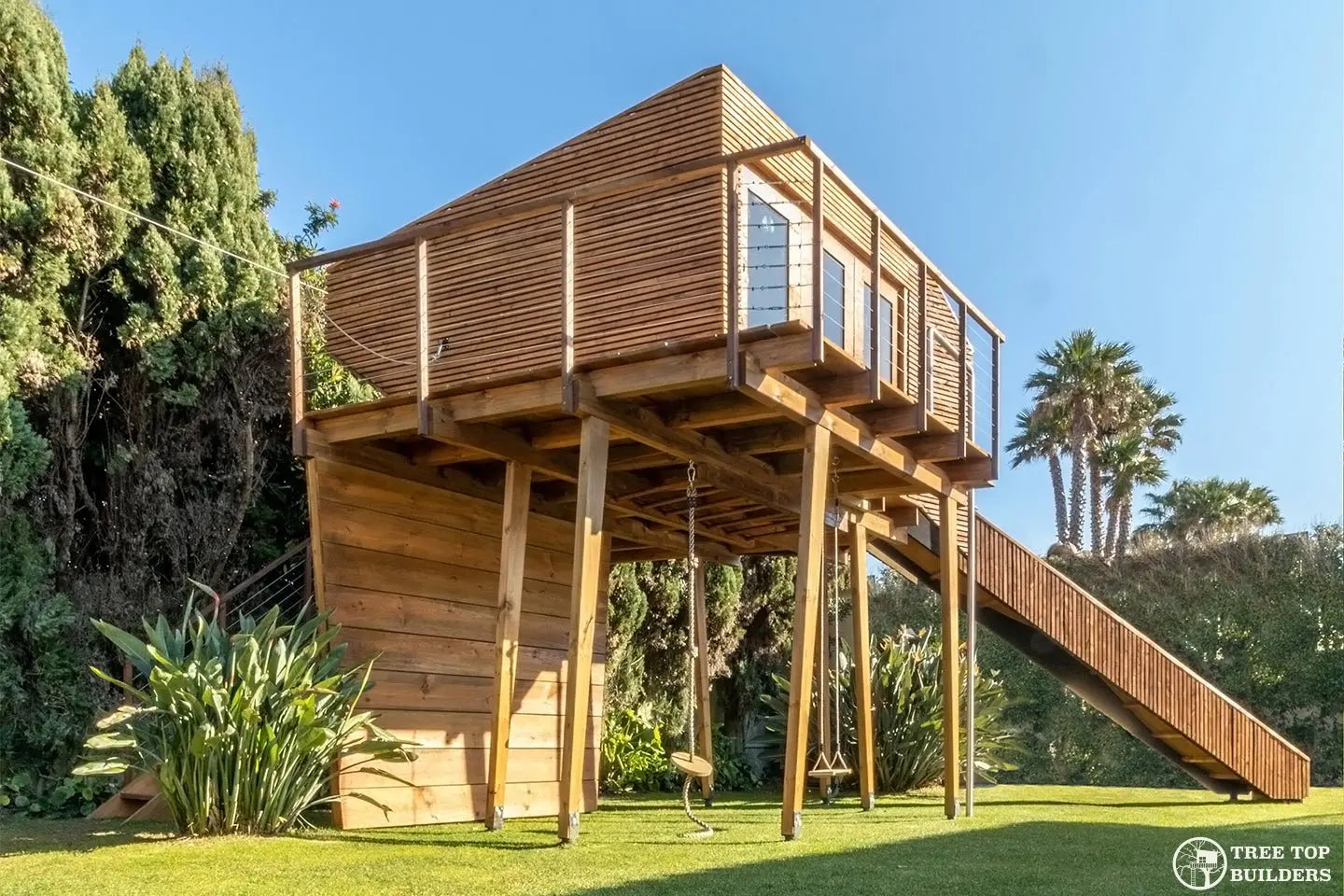 Tree Top BuildersBuilding a Treeless Treehouse