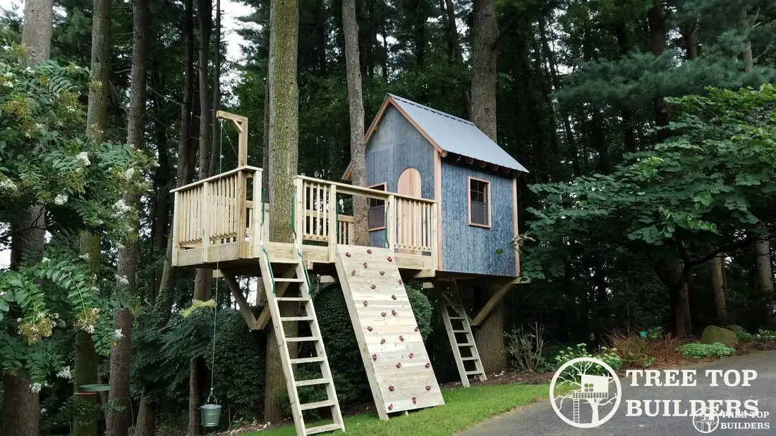 Tree Top BuildersPennsylvania-Backyard-Treehouses-Built-Locally-by-Tree-Top-Builders