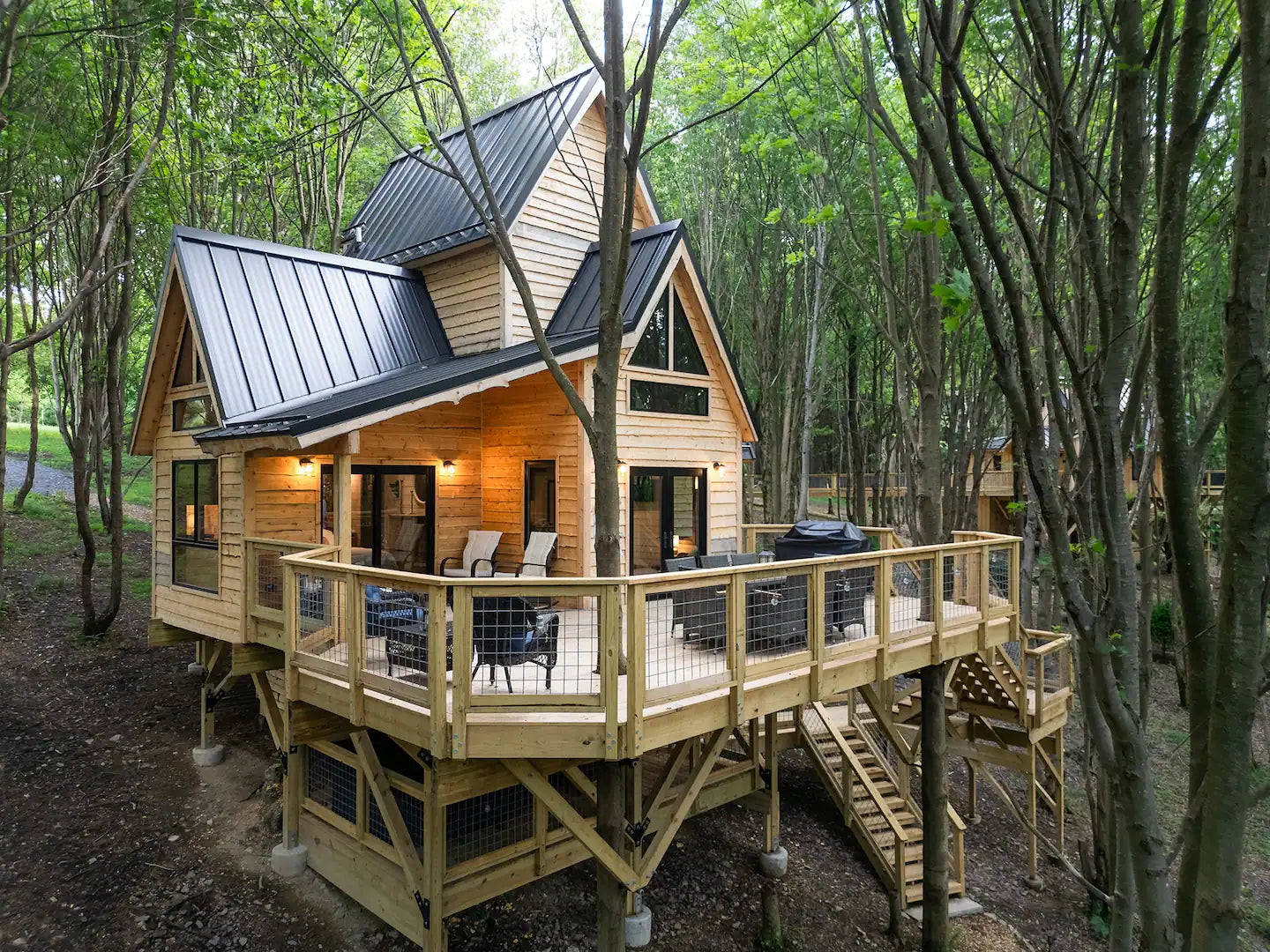 Bird's Eye View Treehouse Rental - Tree Top Builders