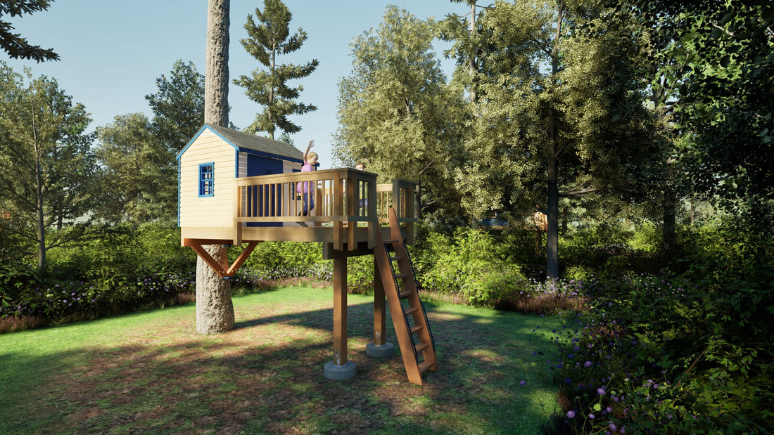 Tree Top Playhouse CABIN XL - 6&