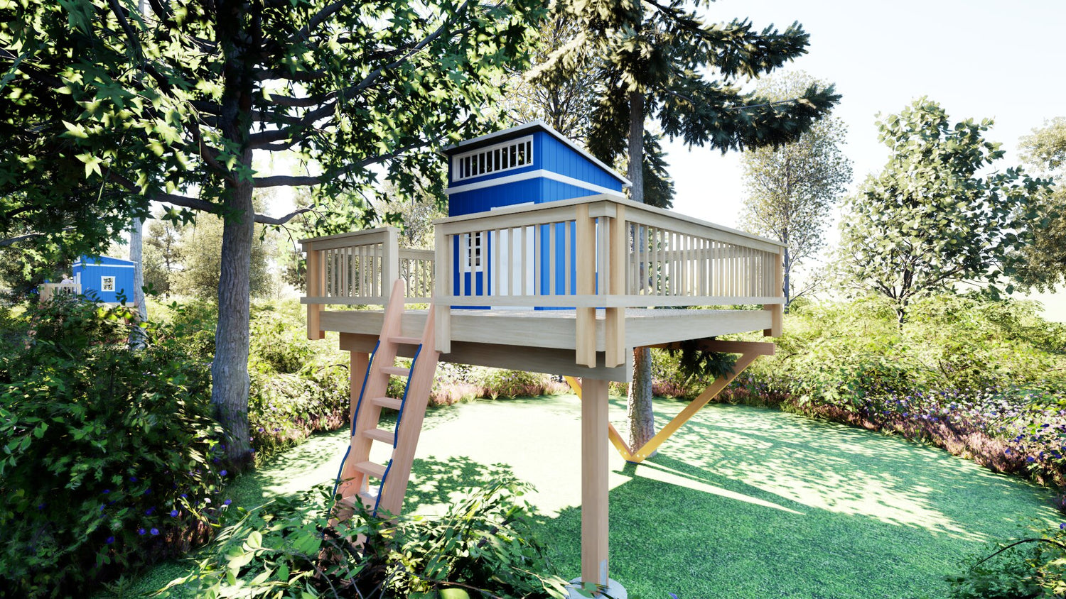 Tree Top Playhouse LODGE XL - 12&