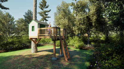 Tree Top Playhouse CABIN XL - 6&