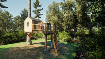 Tree Top Playhouse CABIN XL - 6&