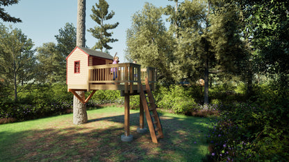 Tree Top Playhouse CABIN XL - 6&