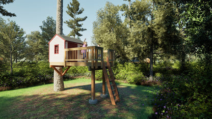 Tree Top Playhouse CABIN XL - 6&