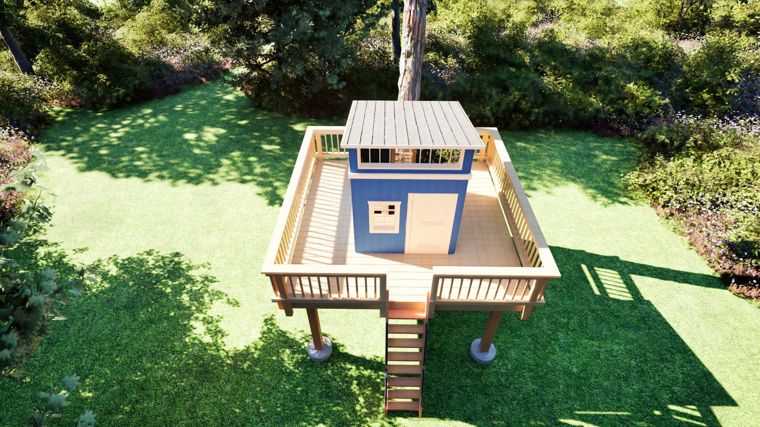 Tree Top Playhouse LODGE XL - 12&