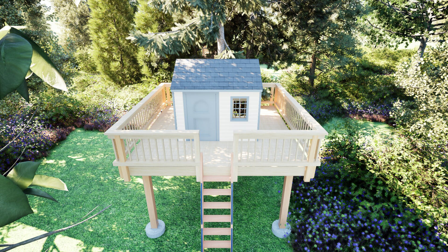 Tree Top Playhouse CABIN XL - 12&