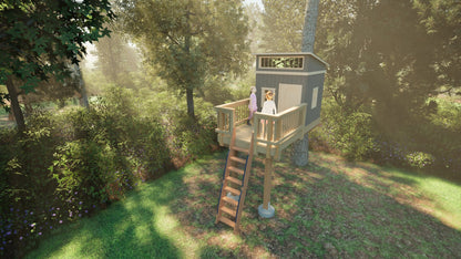 Tree Top Playhouse LODGE - 6&