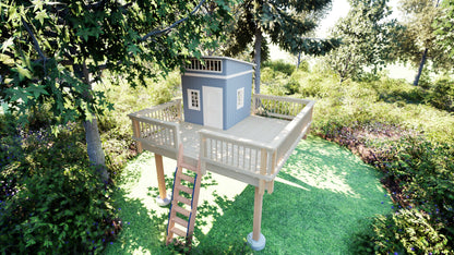 Tree Top Playhouse LODGE XL - 12&