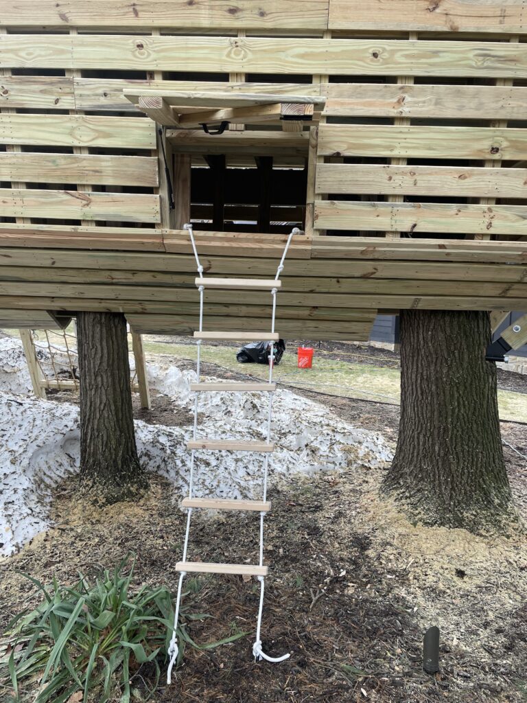 Fish Treehouse Backyard Pirate Ship Treehouse - Tree Top Builders