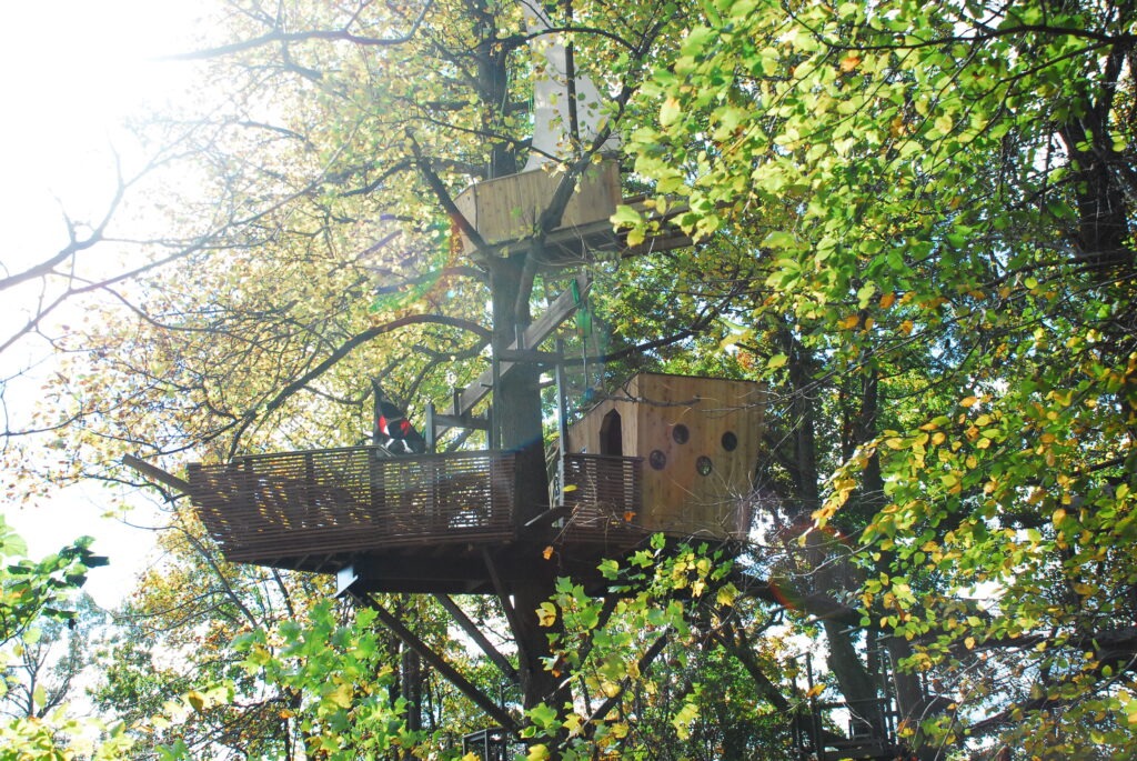 Tree House Raft Pirate Ship Treehouse - Tree Top Builders