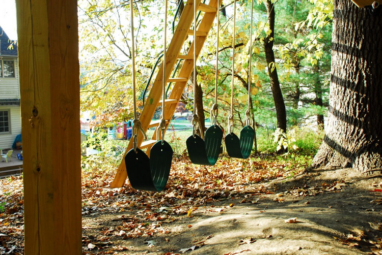 Swing Rope Installation Rope Swings - Tree Top Builders