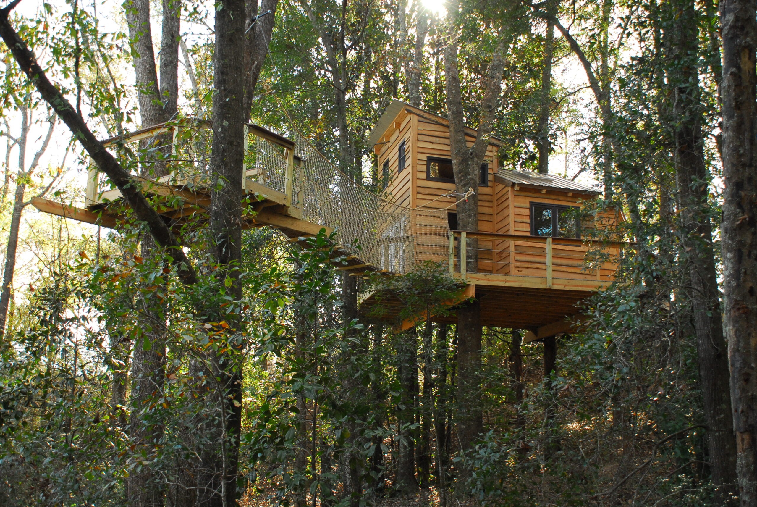 What It Takes To Build A Treehouse Home By Tree Top Builders